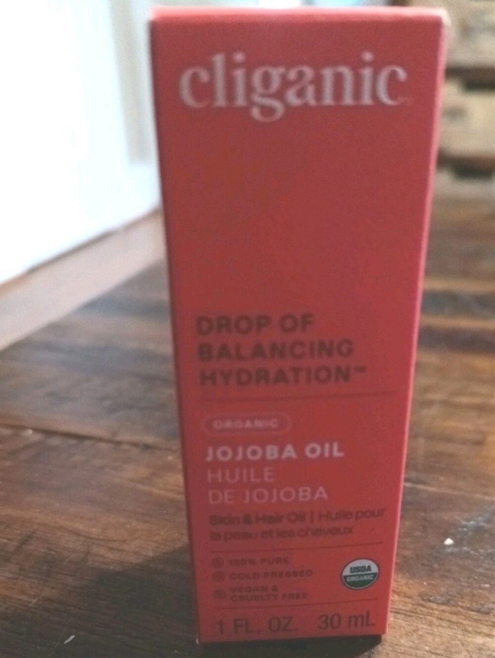 Cliganic, Organic Jojoba Oil, 4 Oz